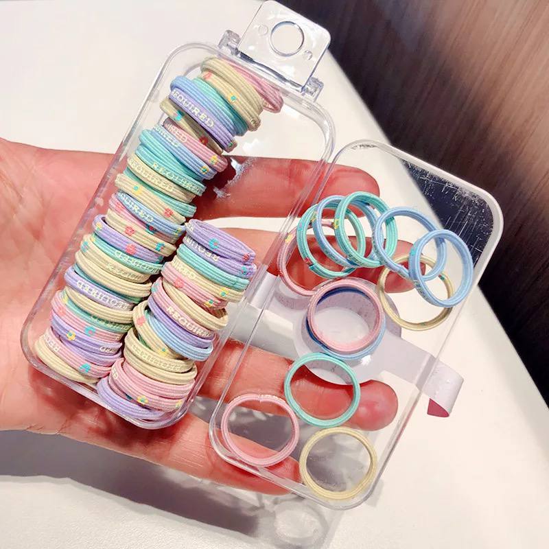 ខ្សែចងសក់ក្មេង ១ប្រអប់មាន៦០ខ្សែ